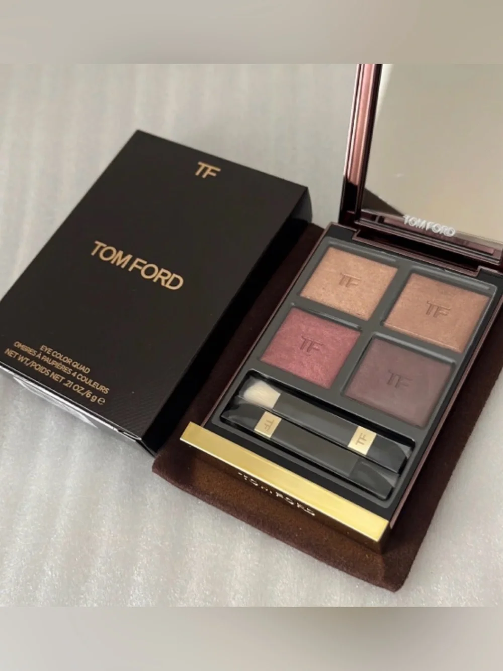 NEW-Tom Ford Color Quad Eyeshadow 04 honeymoon